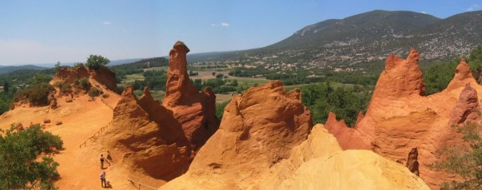 Kamin der Feen, Rustrel/Provence